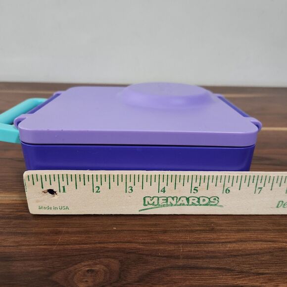 Omie Box Insulated Bento Lunch Box Leakproof Thermos Food Jar Purple - Picture 6 of 8